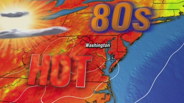 Sunny and hot Thursday with highs in the upper-80s; humidity on the rise