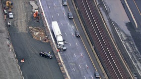 Woman, 2 juveniles killed in crash involving tractor-trailer on Interstate-66 in Fairfax County