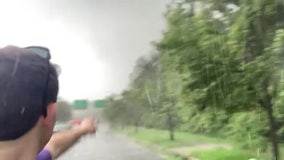 TORNADO CHASING: Matt Cappucci captured storm as it roared through Maryland