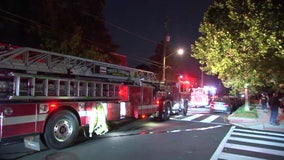 DC house fire sends 2 elderly residents to hospital