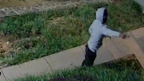 Suspect caught on camera shooting into DC home, fleeing scene