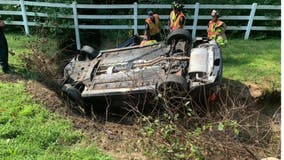 Driver flipped car while handling cell phone: Stafford County sheriff’s office