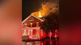 Lightning strike ignited Hood College blaze, fire officials say