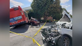 Multiple injuries, including child, in rollover crash involving a Metro bus on Rockville Pike