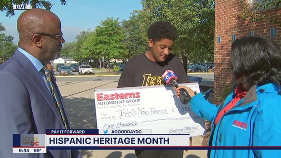 PAY IT FORWARD: 15-year-old gives back in celebration of Hispanic Heritage Month