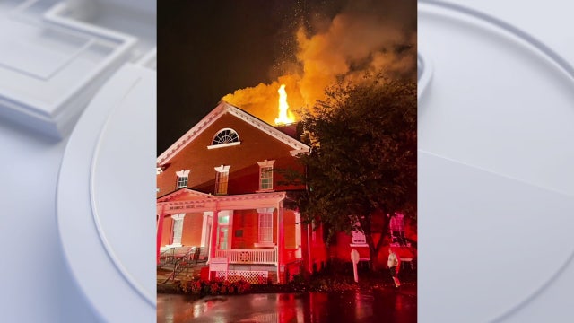 2-alarm fire at Hood College damages campus building