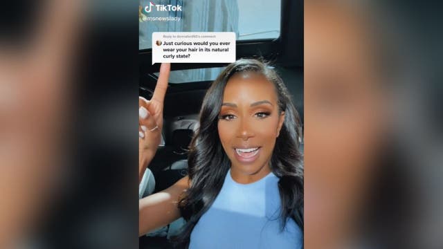 FOX 5's Jeannette Reyes celebrates natural hair live on air after viral TikTok
