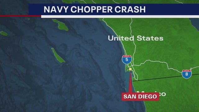 3 of 5 sailors killed in Navy chopper crash from Maryland, Virginia