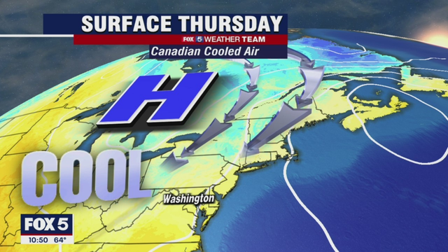 Clear, cool Thursday with sunny skies overhead