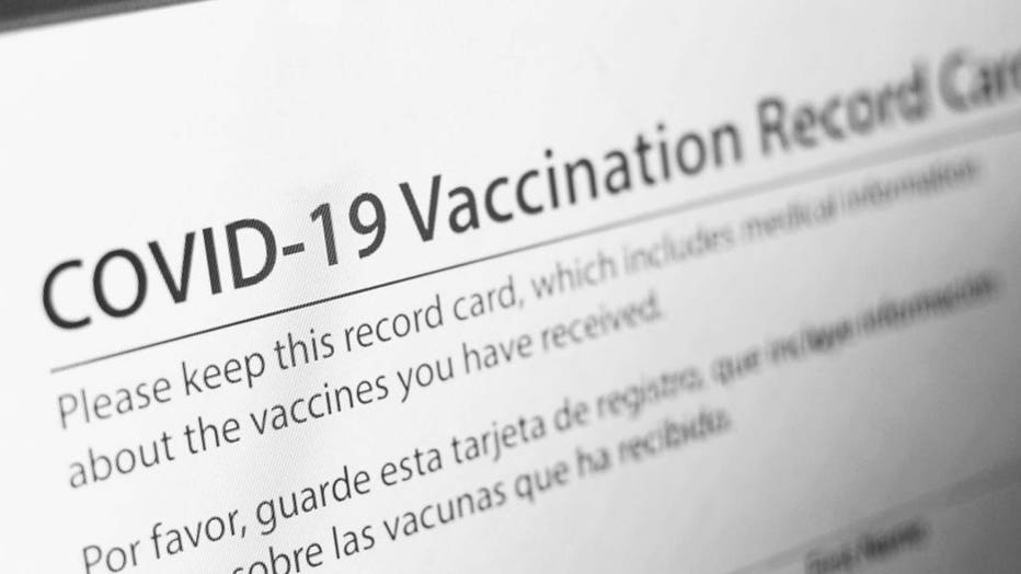 COVID-19 vaccine card
