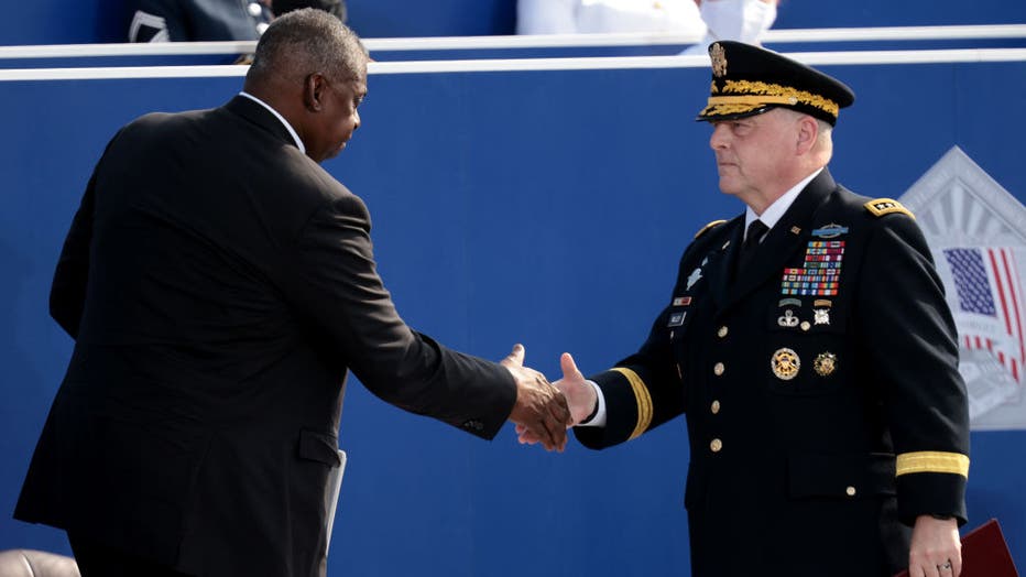 Ceremonies At The Pentagon Mark 20th Anniversary Of The September 11th Attacks