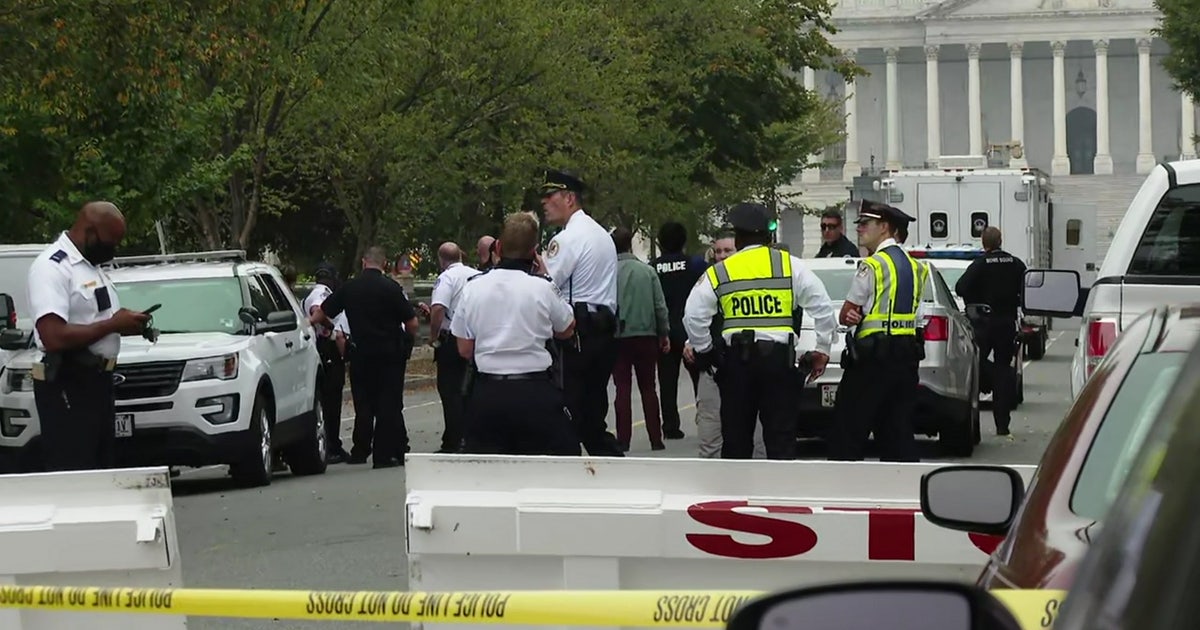 Man in custody after US Capitol Police investigate suspicious vehicle ...