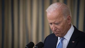 Biden's approval rating falls as crises take toll on popularity, poll shows