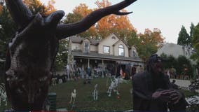 Silver Spring Halloween yard giving visitors COVID-safe scares