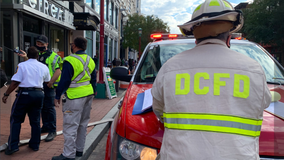 Green, Yellow Line running on single rail only due to fire department activity at Gallery Place