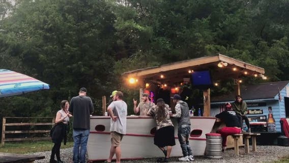 First on FOX 5: Beloved Prince William County boat bar set up in yard