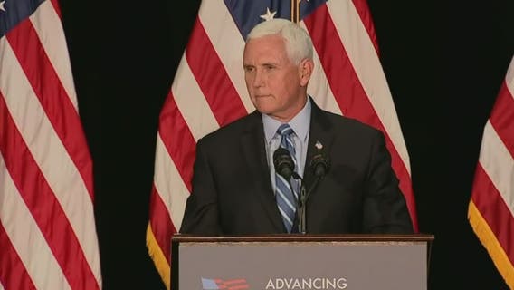Mike Pence praises activist parents in Loudoun County appearance