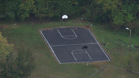 2 shot at basketball court in Anne Arundel County