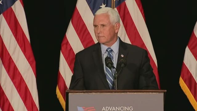 Mike Pence praises activist parents in Loudoun County appearance