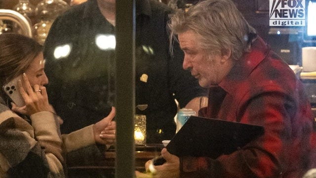 Alec Baldwin and wife Hilaria dine in Vermont bar closed to public as 'Rust' probe picks up steam