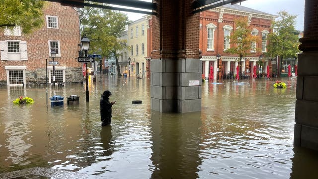 Maryland, Virginia cities prepare for worst of tidal flooding