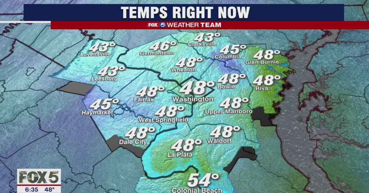 Veterans Day weather forecast: Cloudy day ahead | FOX 5 DC