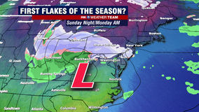 Quiet weather for Thanksgiving; first snowflakes of the season by Sunday?