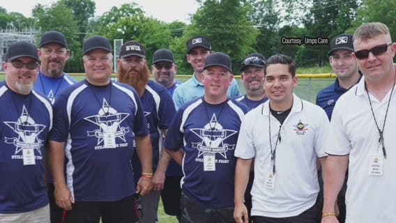 Wounded veterans being recruited as baseball umpires in their communities