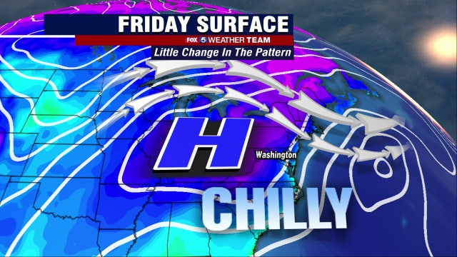 Chilly Friday with plenty of sunshine and highs in the 50s