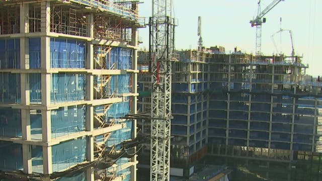 FOX 5 tours construction of Amazon's HQ2 facility underway in Arlington