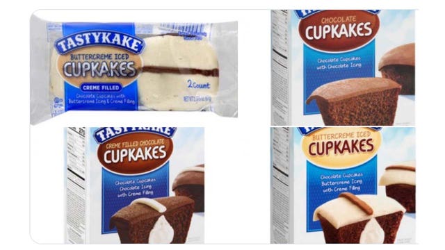Tastykake cupcake recall after concerns over possible metal wire fragments in snacks, FDA says