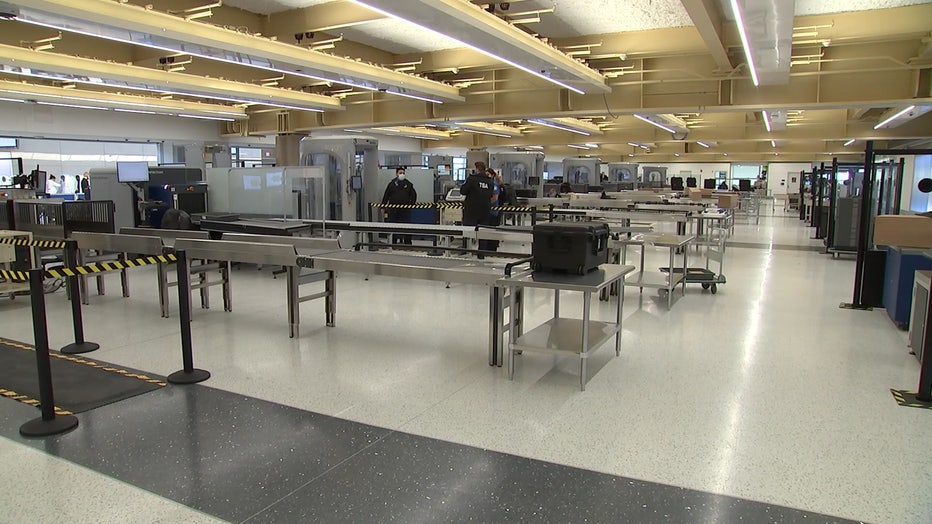 Ronald Reagan Airport (DCA) security checkpoints