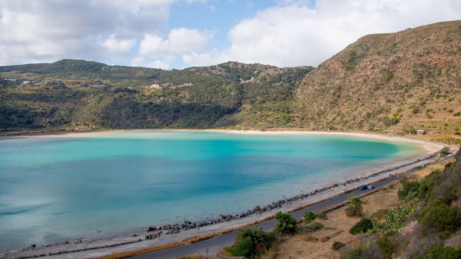 Europe. Italy. Sicily. Pantelleria. Mirror of Venus