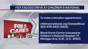 FOX 5 Blood Drive at Children’s National Hospital