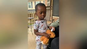 Toddler being reunited with family after found alone in Germantown