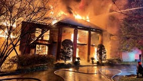 Home of former Virginia Governor and Senator Chuck Robb engulfed in flames