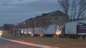 Prince George's County residents concerned over dozens of semi-trucks parked outside homes