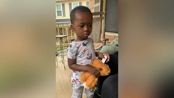 Toddler being reunited with family after found alone in Germantown