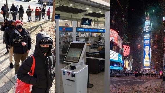 COVID-19 surge due to omicron variant impacting testing sites, travel, NYE plans