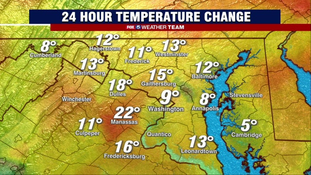 Dry, warm Thursday with highs in the upper-60s