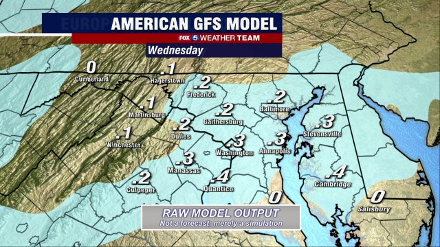 Festive snowflakes to fly in DC region Wednesday amid low-impact clipper system