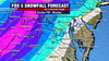 DC SNOW FORECAST TIMELINE: Wintry mess to impact region Sunday
