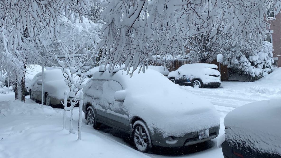 When will the first snowfall hit DC this fall, winter?