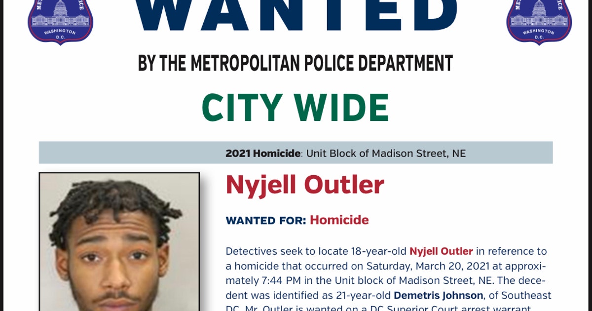 DC murder suspect added to Most Wanted list by US Marshals | FOX 5 DC