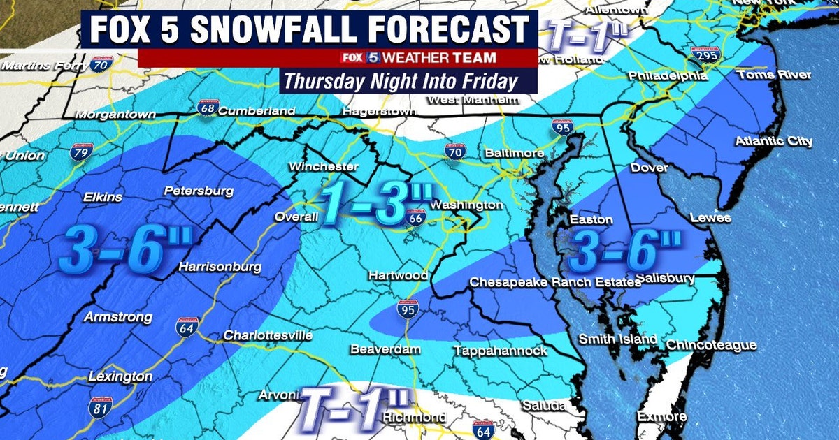 More snow could impact DC region this week | FOX 5 DC