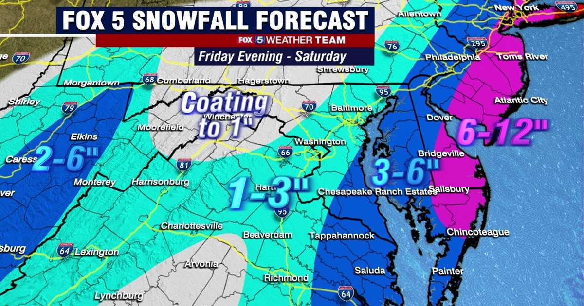 Blizzard Warning: Foot of snow possible for beaches as bomb cyclone ...