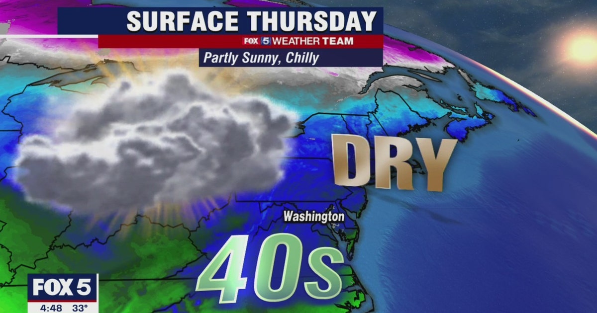 Chilly, cloudy Thursday with highs in the 40s; all eyes on weekend ...