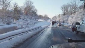 Virginia crews pre-treat roadways ahead of snowfall expected Thursday night