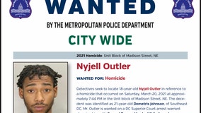 DC murder suspect added to Most Wanted list by US Marshals
