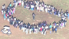 Poolesville HS students stage walkout to promote proper mask-wearing practices